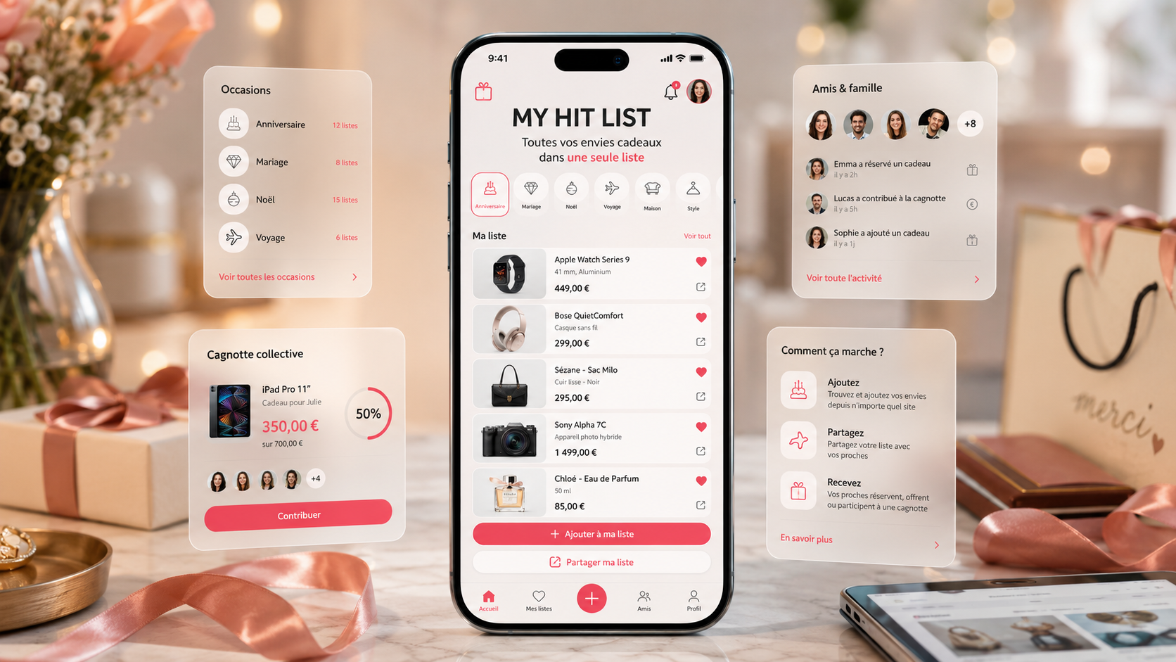 App Mobile My Hit List