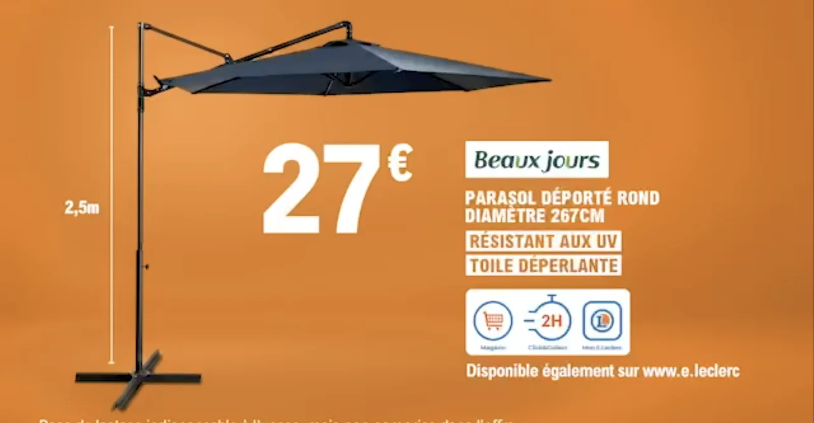 PUB LECLERC PARASOL