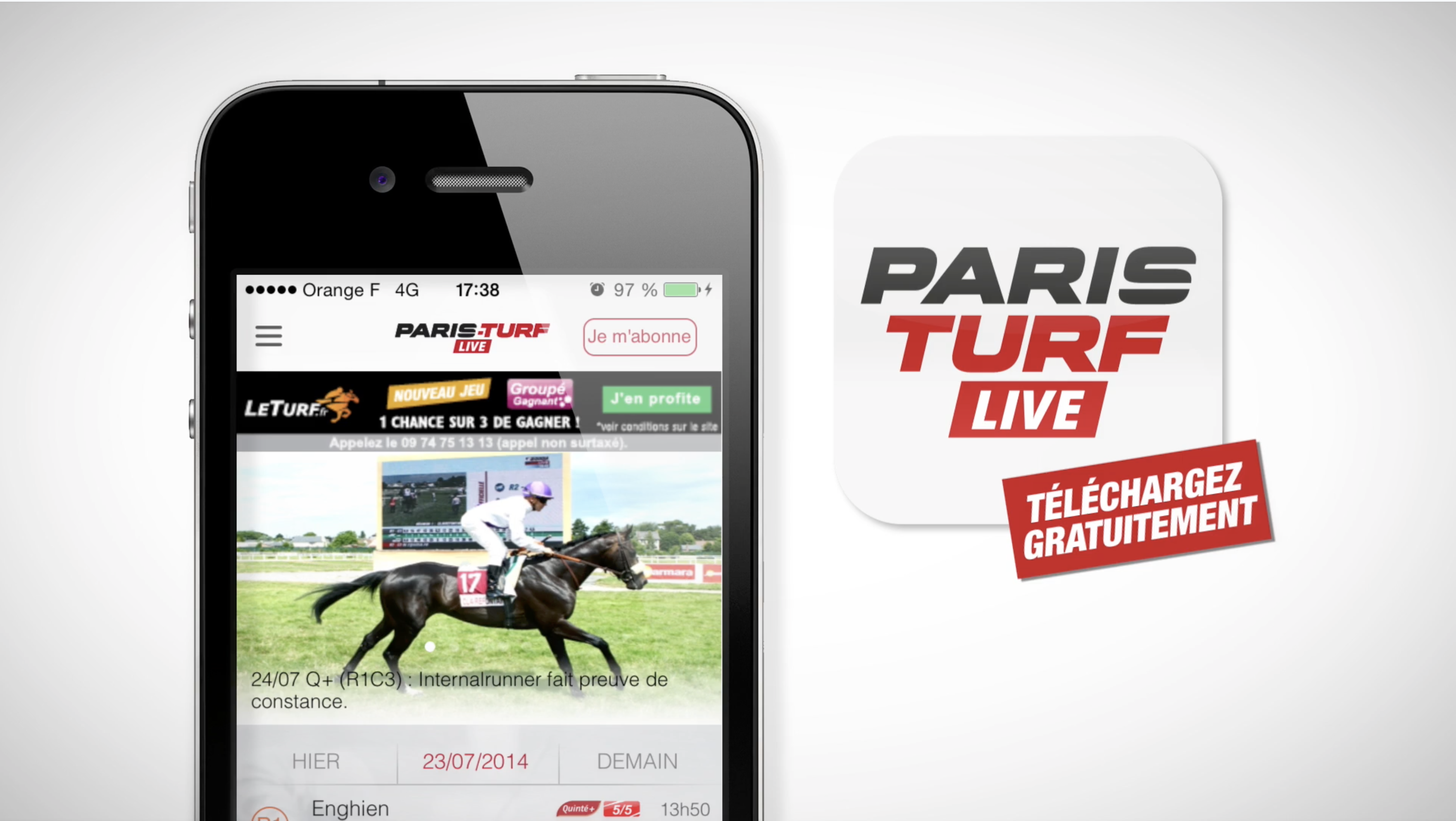 Spot Paris TurfLive